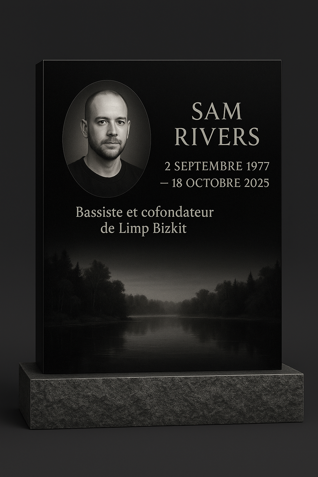 Sam Rivers de Limp Bizkit, s’éteint à 48 ans.